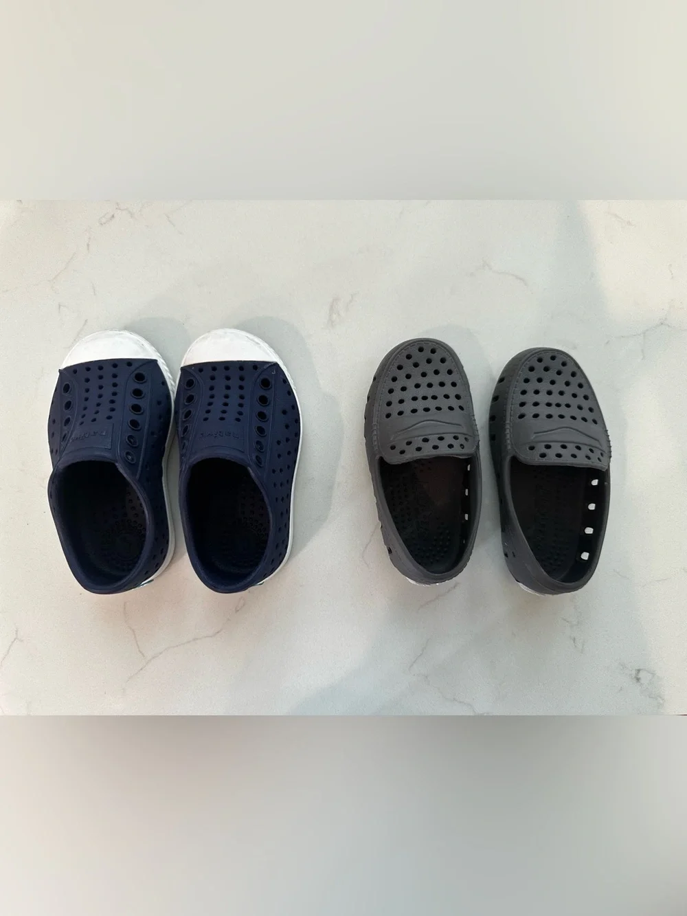 Floafer Baby Loafers in Slate Gray - size C6